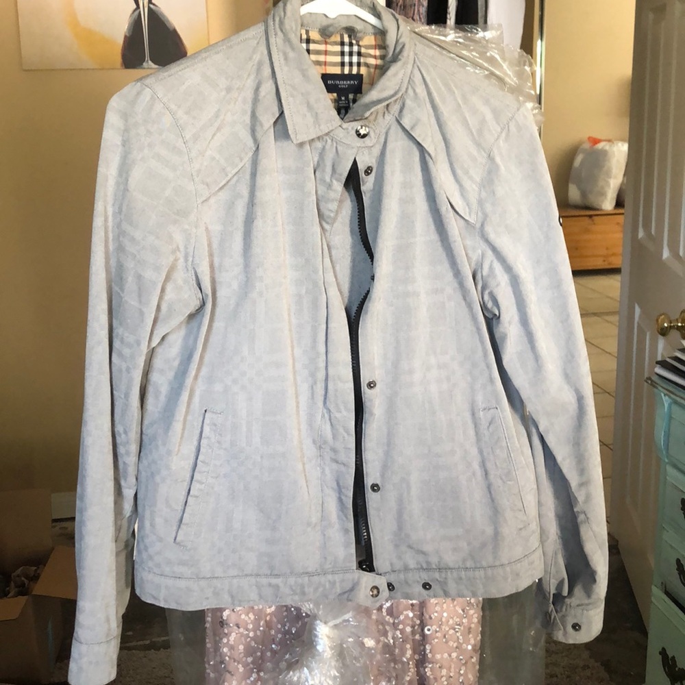 Women’s Burberry golf jacket - medium